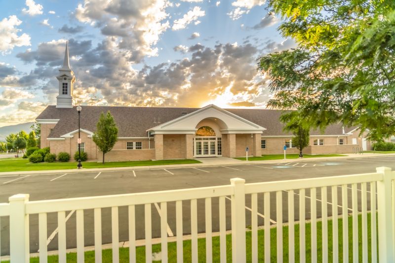 Church Parking Construction